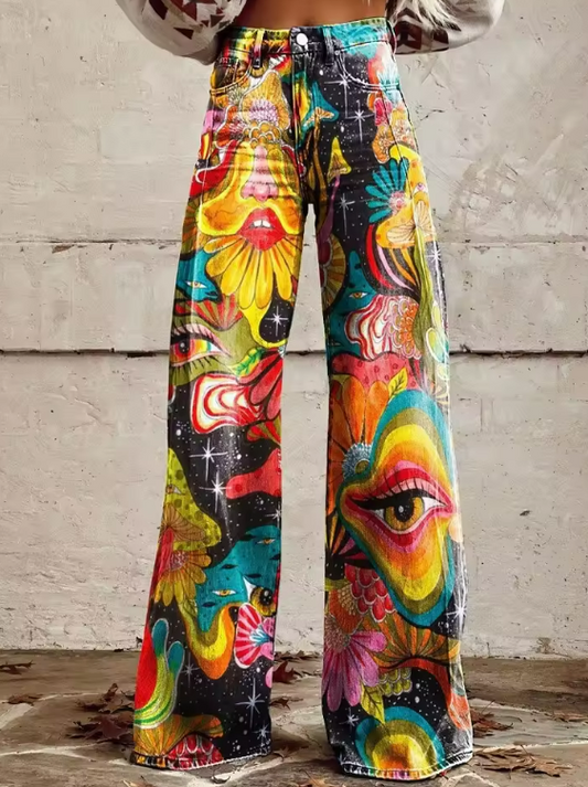 Lunora™ | Boho Vintage Broek