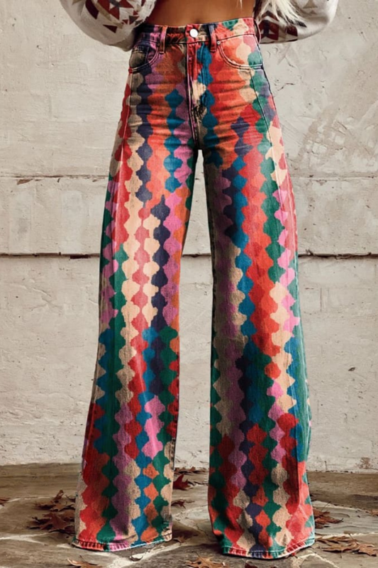 Lunora™ | Boho Vintage Broek