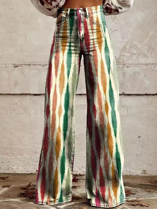 Lunora™ | Boho Vintage Broek