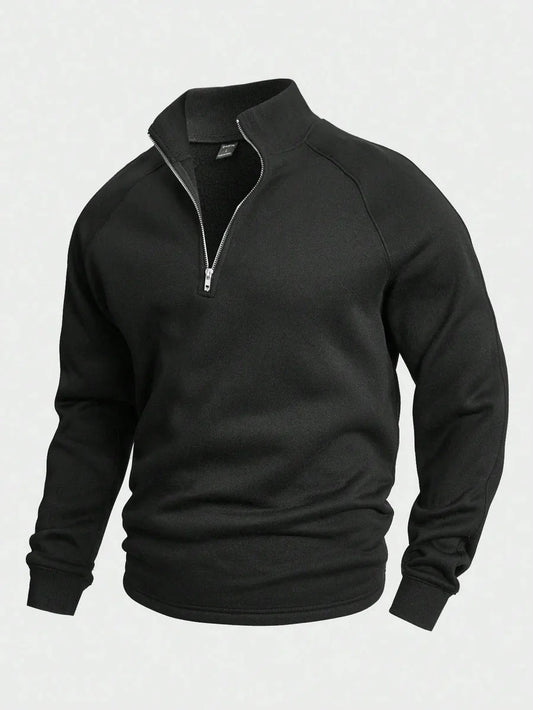 Lunora™  | Casual Half-Zip Trui