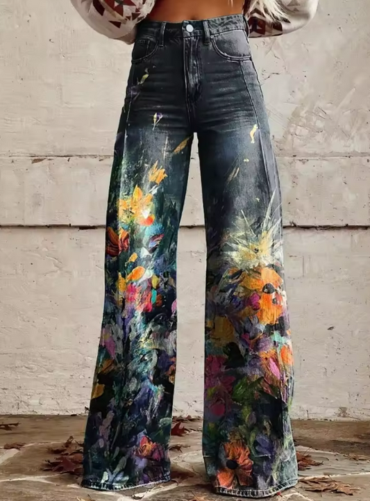 Lunora™ | Boho Vintage Broek