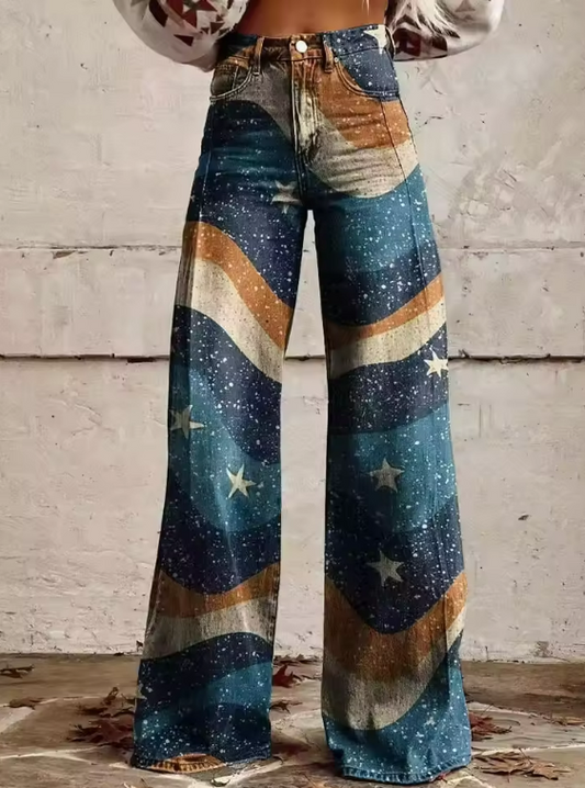 Lunora™ | Boho Vintage Broek