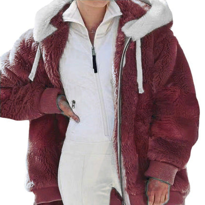 Lunora™ | Arctic Winterjas voor Dames met Capuchon en Rits