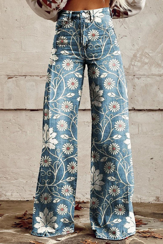 Lunora™  | Boho Vintage Broek