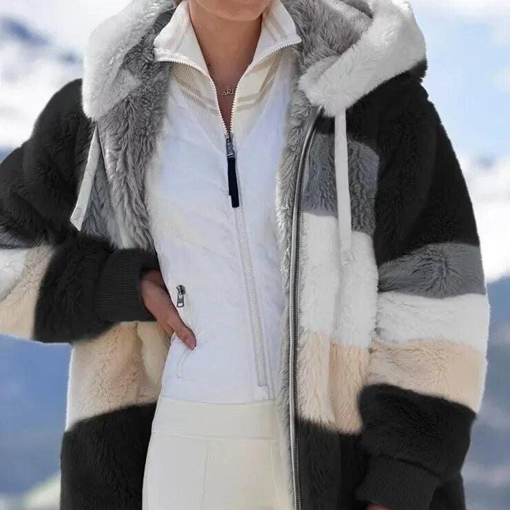 Lunora™ | Arctic Winterjas voor Dames met Capuchon en Rits