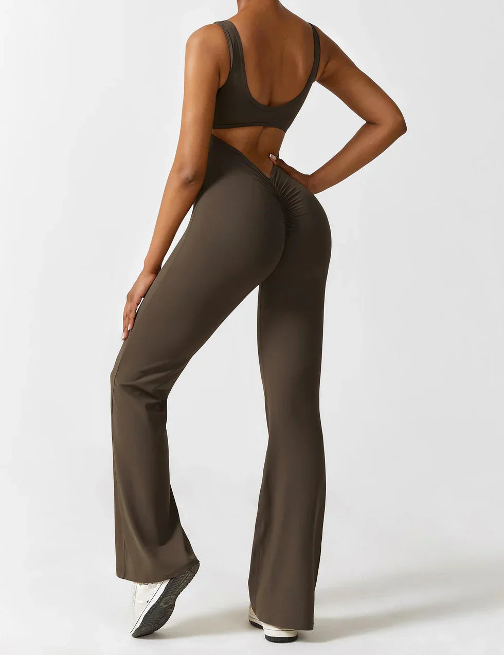 Lunora™ | Elena Flared Jumpsuit