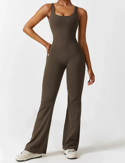 Lunora™ | Elena Flared Jumpsuit