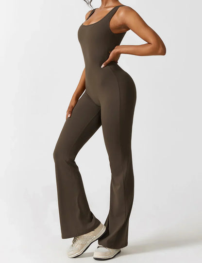 Lunora™ | Elena Flared Jumpsuit