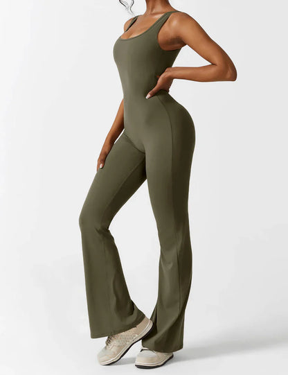 Lunora™ | Elena Flared Jumpsuit