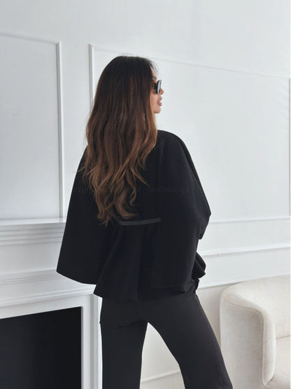 Lunora™ | Batwing Cloak Top