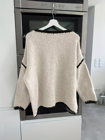 Lunora™ | Roxan Off-Shoulder Sweater