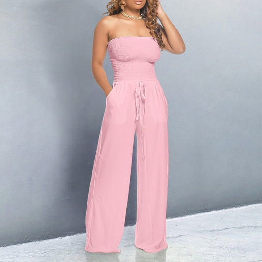 Lunora™ |Trendy Off-Shoulder Jumpsuit